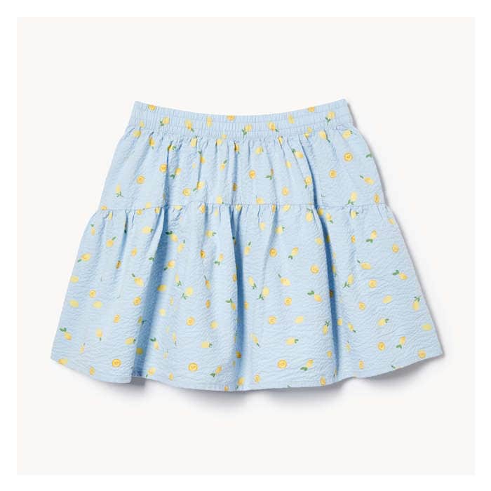 Kid Girls' Short Crinkled Skirt